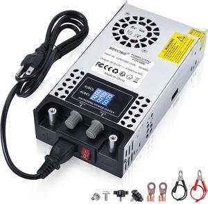 AC to DC Converter 110V-12V DC Power Supply Adjustable 0-12V 0-50A SMPS Max 600W Switching Power Supply for Led Strip, Motor Pump, CCTV, 3D Printer, Lab Computer