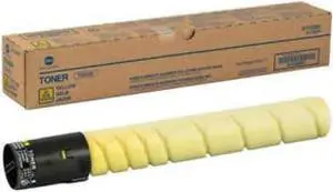 OEM Konica Minolta TN324Y (A8DA230) Toner CTG, Yellow, 26K Yield