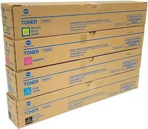 Genuine OEM Konica Minolta TN324 Complete Toner Cartridge Set CMYK Bizhub C258 Bizhub C308 Bizhub C368