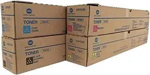 Genuine OEM Konica Minolta TN619 Complete Toner Cartridge 78K Yield Set CMYK AccurioPress C2060 C2070 C2070P C3070 C3080 C3080P C4070 C4080 bizhub Press C1060 C1070 C1070P