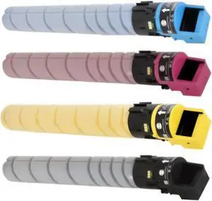 Genuine OEM Konica Minolta TN328 Complete Toner Cartridge Set CMYK Bizhub C250i Bizhub C300i Bizhub C360i