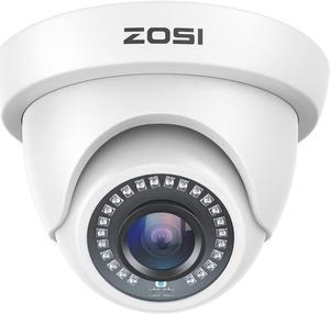 2.0MP HD 1080P 1920TVL Hybrid 4-in-1 TVI CVI AHD 960H CVBS CCTV Dome Camera Indoor Outdoor ,80ft Day Night Vision Aluminum Metal Housing For HD-TVI, AHD, CVI, and CVBS/960H analog DVR(White)