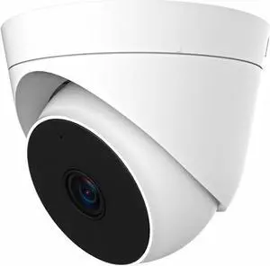 Clear Night Vision 2MP 90° Wide Angle (AHD TVI CVI 960H) Dome 1080P CCTV Camera (Indoor Use Only, ABS Not Metal)