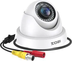 1080p Dome Security Cameras (Hybrid 4-in-1 HD-CVI/TVI/AHD/960H Analog CVBS),2MP Day Night Weatherproof Surveillance CCTV Camera Dome Outdoor/Indoor,Night Vision Up to 80FT