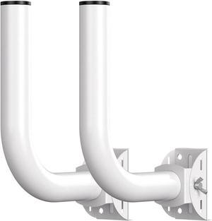 Universal Wireless Bridge Bracket Mount, Pole and Wall-Mounted Mount for Outdoor Point to Point AP Access Point Client Bridge CPE,2-Pack