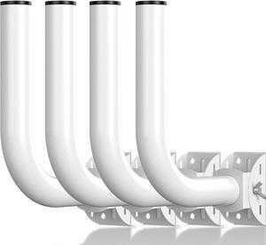 Universal Wireless Bridge Bracket Mount, Pole and Wall-Mounted Mount for Outdoor Point to Point AP Access Point Client Bridge CPE,4-Pack