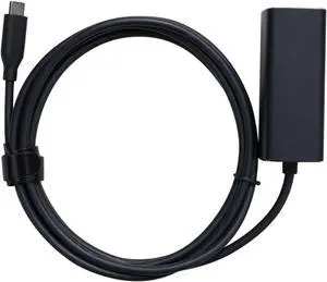 OBSBOT USB-C to Ethernet Adapter, 10 100 Mbps, Power Over Ethernet (PoE) Support, Dual Ethernet and USB-C Interface, Compatible Tail Air, MacBook, PC, etc.