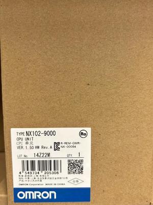 Omron NX102-9000 Sysmac NX1 Modular CPU NX1029000 Programmable Logic Controller