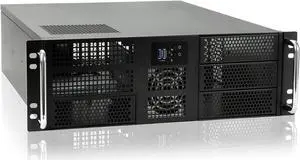 3u Rackmount Server Chassis EATX/ATX/MATX with 4x5.25 + 6x3.5 Support ATX PSU with Either top or Side Cooling