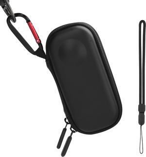 Carrying Case for Insta360 X3, Portable Storage Bag Lens Protective Cover Hard Shell Protector Travel Case with wrist strap for Insta360 ONE X X2 X3 Camera Accessories(Not for X4)