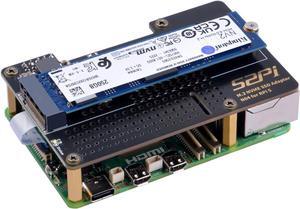 N04 M.2 NVMe to PCIe Adapter for Raspberry Pi 5, Support M.2 NVMe SSD 2230 2242 2260 2280