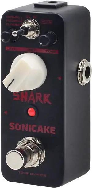 Distortion Guitar Pedal 3 Modes Normal, Modern, Classic High Gain Distortion Guitar Effects Pedal True Bypass