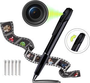 Spy Camera Hidden Camera Pen - Full 1080p HD Spy Hidden Camera with Loop Recording and Photo Taking - Nanny Hidden Camera Small Camera for Home Security,Learning,Business