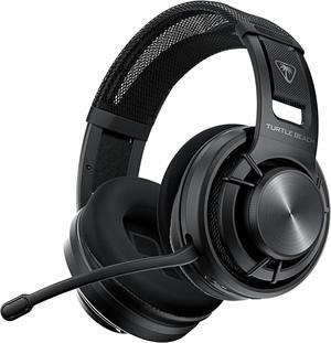 Turtle Beach Atlas Air Wireless Open Back PC Gaming Headset for PC, PS5, PS4, Nintendo Switch, Mobile - 24-bit High-Fidelity Audio, Broadcast Grade Mic, Bluetooth, Floating Memory Foam Earcup - Black