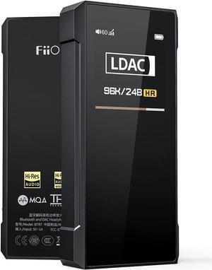 FiiO BTR7 Headphone Amp Bluetooth Receiver High Resolution Portable DAC Supports MQA/LDAC/aptX HD 384K/32Bit DSD256 for Phone/PC/Car/Home Audio