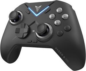 FLYDIGI Vader 4 Pro PC Controller Force Adjustment Lever Joystick Hall & Micro 2-in-1 Triggers 1000Hz Report Rate Stereo Vibration 800mAh Multi-Platform Controller for PC/NS/TV/Android/Laptop
