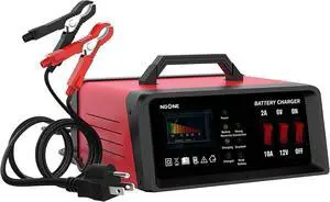 2A/10A Car Battery Charger, 6V/12V Battery Charger Automotive, Motorcycle Trickle Charger, Desulfator Float Charger and for AGM, EFB, STD,Lead Acid Batteries