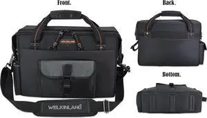 15-Pockets Electrician tool box, Large-open Electrical bag, Stand-alone Tech tool bag, Service tool bag, Electrician bags, Electrician tool bag, Electrion tool bag, Maintenance tool bag