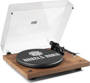 Turntable, Vinyl Record Player, Built-in Phono Preamp, Belt Drive 2-Speed, Adjustable Counterweight, AT-3600L (Upgraded Bluetooth Version)