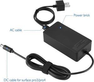 Surface Dock Charger,15V 6A 90W Ac Adapter Power Supply Battery Charger for Microsoft Docking Station Surface Pro 4 Surface Book 1661 1749 TG-TECH