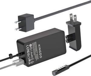Surface Pro 2 Charger Surface Pro 1 Charger,48W 12V 3.6A Surface Power Supply Adapter for Microsoft Surface Pro 2 Surface Pro 1 Surface RT with 6Ft Power Cord and Carrying Pouch