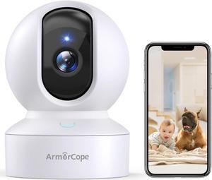 Pet Camera, 2K HD Dog Camera with Phone APP, 360° Pan/Tilt View Puppy Cam, One Click Call for Baby Monitor, MagivPix Night Vision,Motion Tracking Alarm with Cloud/Local SD,Home Indoor Security Cam