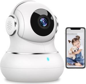 Security Camera Indoor 2K, 360 Pan/Tilt Cameras for Home Security with Motion Detection, Baby Monitor Camera for Pet/Dog with Night Vision, WiFi Camera with App & 2-Way Audio (Only 2.4GHz