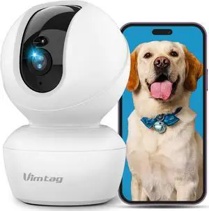 Dog Camera, 3.5K/6MP 360° Pan/Tilt 2.4G WiFi Indoor Camera for Pet/Baby/Home Security with Phone App, 2-Way Audio/AI Human/Sound/Motion Detection, Night Vision, Support Alexa/Max 512G TF Card Dog Camera, 3.5K/6MP 360° Pan/Tilt 2.4G WiFi Indoor Camera for Pet/Baby/Home Security with Phone App, 2-Way Audio/AI Human/Sound/Motion Detection, Night Vision, Support Alexa/Max 512G TF Card