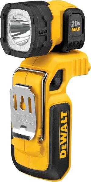 DEWALT 20V MAX LED Work Light, Magnetic, Freestanding and Clip-On, Bare Tool Only