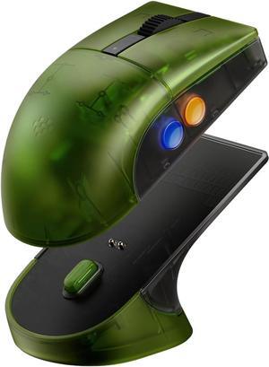 8BitDo Retro R8 Mouse with PAW 3395 Optical Sensor DPI 26K, Wireless 4K Polling Mouse with Charging Dock, Programmable Buttons, and Kailh Sword GM X Micro Switches - Xbox Edition(Officially Licensed)