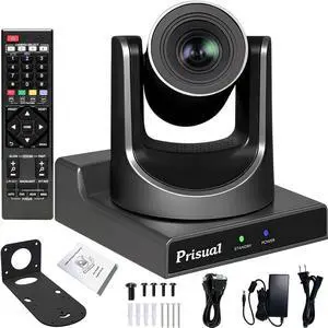 NDI HX3 PTZ Camera 30x Full HD Live Streaming Auto Tracking Camera with HDMI/3G-SDI/USB and NDI HX3 60P Outputs (Full NDI & NDI HX3 Optional)