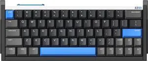 iQunix Esports Gaming Keyboard, 60% RGB Mechanical Keyboard, 64 Keys with Magnetic Jade Switches, Rapid Trigger, Adjustable Actuation, Double Shot PBT Keycaps, for Win/Mac Laptop PC
