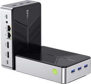 Mini PC NAS, G9 Intel N150 Dual Boot W-11 Pro Linux Desktop Computer 12GB DDR5 64GB EMMC + 2TB M.2 SSD, 4*M.2 NVMe Slots, Dual NIC 2.5GbE, USB-C/USB 3.2 10Gbps, Network Attached Storage
