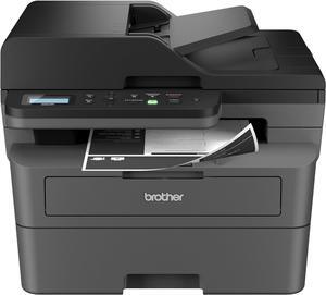 Brother DCP-L2640DW Wireless Compact Monochrome Multi-Function Laser Printer with Copy and Scan, Duplex, Mobile, Black & White | Includes Refresh Subscription Trial