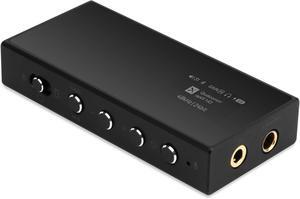 M18i Headphone Amplifier Bluetooth 5.4 Receiver Portable USB DAC Amps High Resolution with 4.4mm and 3.5mm Dual Outputs Supports PCM 384kHz/DSD256 LDAC Lossless for Smartphones/PC/Laptops