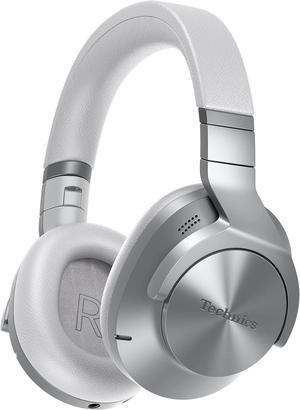 Technics Wireless Noise Cancelling Headphones, 50 Hours Battery Life, High-Fidelity Bluetooth Headphones with Multi-Point Connectivity, Impressive Call Quality, and Comfort Fit - Silver