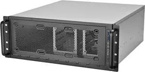 SilverStone Technology RM45-360 4U Rackmount Chassis with Flexible Front Panel Design