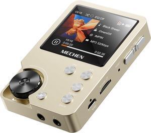 M30 HiFi MP3 Player, Lossless DSD High Resolution Digital Audio Music Player, High-Res Portable Audio Player with 64GB Memory Card (Gold)