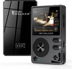 H2  MP3 Player with Bluetooth 5.2, Lossless DSD FLAC Player, Digital Audio Player Hi Res Portable Music DAP Player with 64GB Micro SD Card, Support Up to 256GB