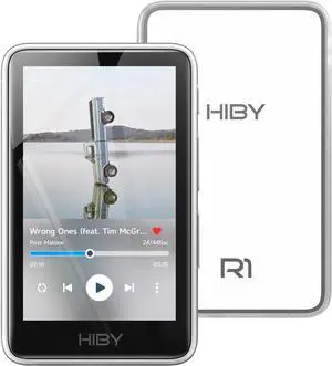 R1 HiFi MP3 Player with Bluetooth 5.1 Tidal Qobuz DSD PCM Lossless Music Player with Touchscreen/Hi Res Audio Certified/MSEB Tuning/2TB Expanded Memory