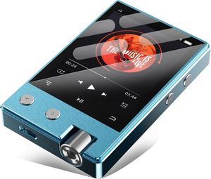 MP3 Player with Bluetooth,HiFi Lossless DSD/FLAC Digital Audio Music Player Portable,Flac DSD256/128/64 Supported,Portable 2.4" IPS Screen,64GB Micro SD Card Included,Support Up to 256GB Z12Pro