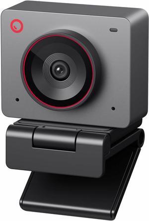 OBSBOT Meet 2-4K Webcam for PC with 1/2" Sensor, AI Framing & Autofocus, Beauty Mode, Lightweight, Gesture Control, HDR, Dual Microphone, 60 FPS, Web Cam for Streaming, Meeting, Gaming. (Space Grey) OBSBOT Meet 2-4K Webcam for PC with 1/2" Sensor, AI Framing & Autofocus, Beauty Mode, Lightweight, Gesture Control, HDR, Dual Microphone, 60 FPS, Web Cam for Streaming, Meeting, Gaming. (Space Grey)