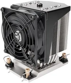 SilverStone Technology XE04-4189 Black Fan Shroud 4U Server/Workstation CPU Cooler for LGA 4189, SST-XE04-4189B
