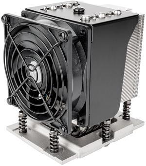 SilverStone Technology XE04-SP5 Black Fan Shroud 4U Server/Workstation CPU Cooler for Socket SP5, SST-XE04-SP5B