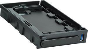 Silverstone Tek 2.5-Inch USB 3.0 HDD/SDD Enclosure with 3.5-Inch Hot-Swap Drive Bay