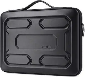 17-Inch Laptop Hard Shell - ABS Equipment Case: Protective, Waterproof, Lightweight Computer Carrying Case for Travel, Gaming, and More - Adaptable for Various Needs - Black