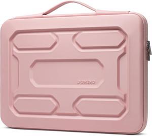 17 inch Laptop Sleeve with Handle Shockproof Waterproof EVA Protective Case for 17.3" ZBook Fury 17.3 G8/MSI GS73VR Stealth Pro/HP Envy 17/LG Gram 17"/ROG Strix GL702VS, Pink