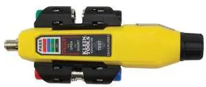 Klein Tools VDV512-101 Explorer 2 Coax Tester Kit, Includes Cable Tester / Wire Tracer / Coax Mapper with Remotes to Test up to 4 Locations