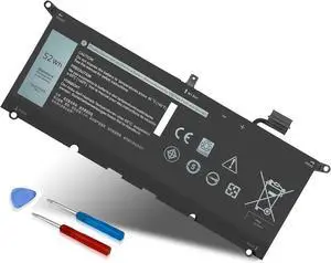 DXGH8 7.6V 52Wh Battery for Dell XPS 13 9370 9380 2019 Inspiron 13 7390 7391 2-in-1 5390 5391 7490 Latitude 3301 E3301 Vostro 5390 5391 Series 0H754V H754V G8VCF G8VCF6C HK6N5 P113G001 P82G P82G001