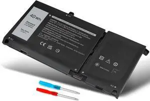 40Wh JK6Y6 Battery for Dell Inspiron 5300 5301 5401 5402 5408 5409 5501 5508 5509 5400 5406 7405 7300 7306 7500 7506 2-in-1 Silver Series Latitude 3410 3510 Vostro 5301 5401 5501 P102F H5CKD 11.25V